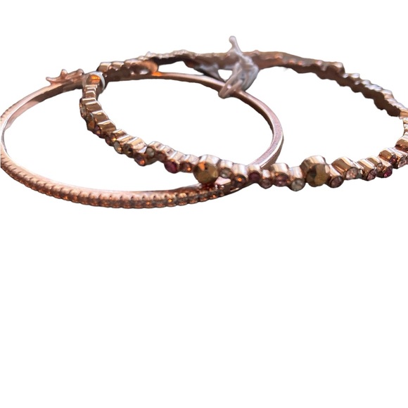 NWT 2 PINK GOLD BRACELETS & 1 FREE! - Picture 4 of 11